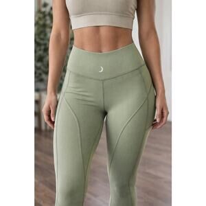Zyia Active Women's XS Leggings Green Gym Yoga